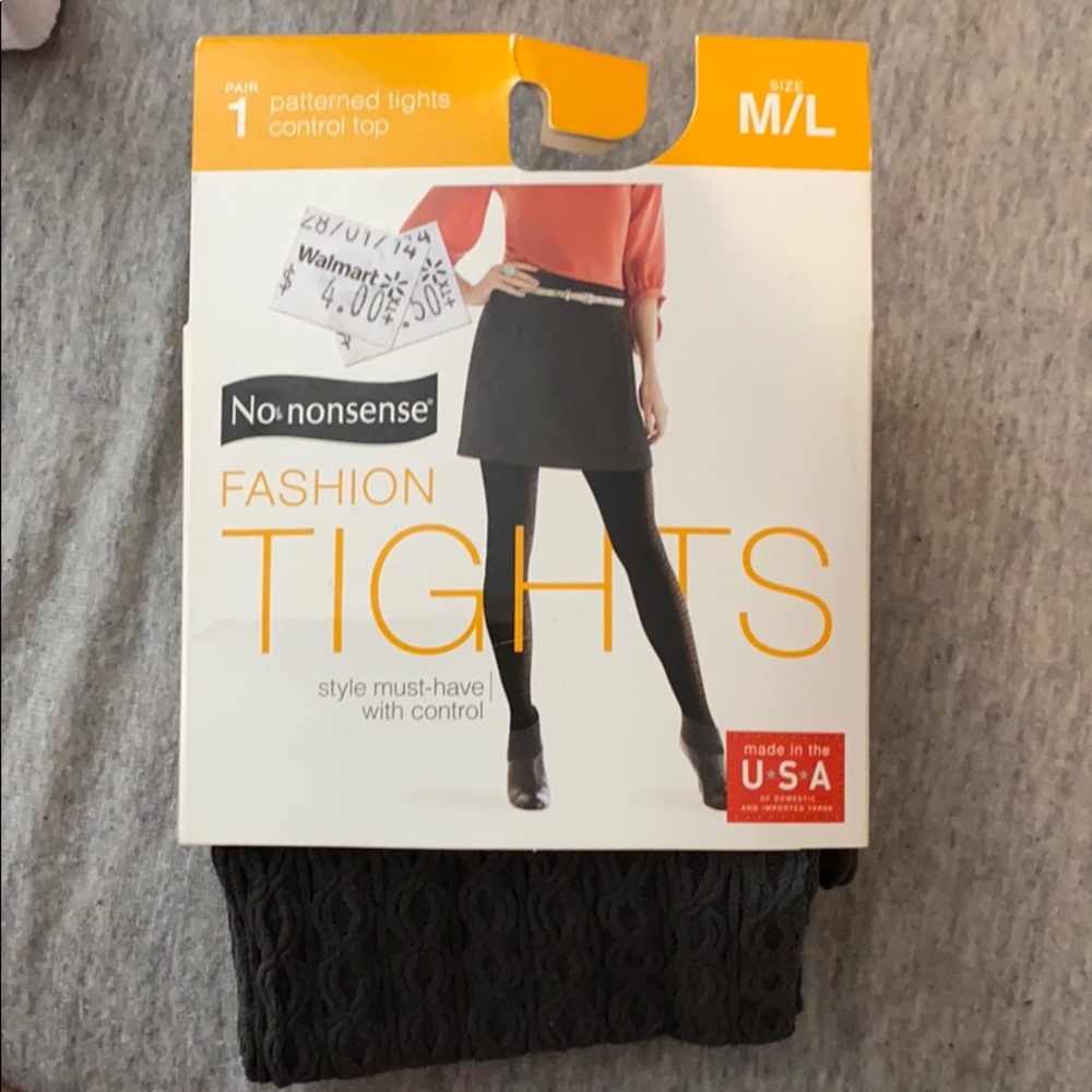 Walmart Grey Tights